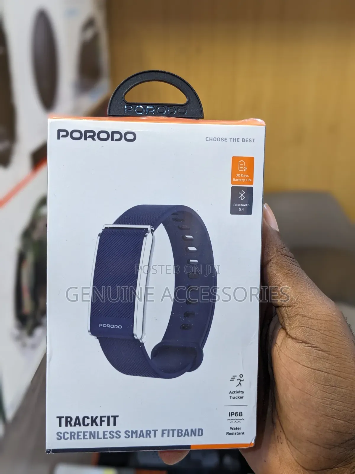 Porodo Trackfit Fitness Smart Band Screenlesss