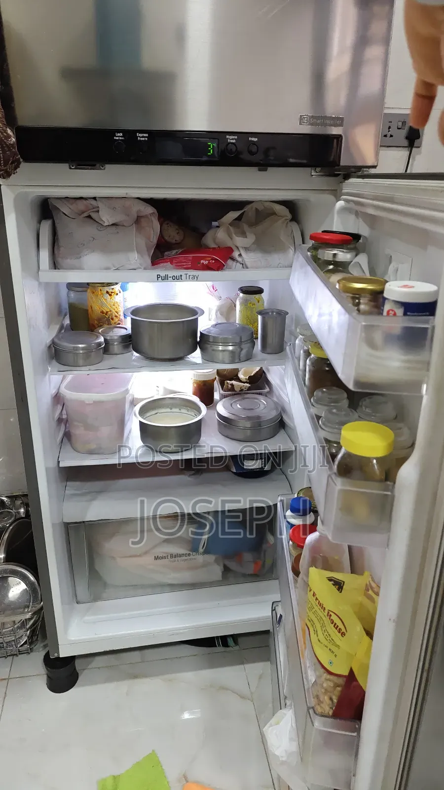 Lg Double Door Fridge 422ltr Capacity