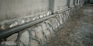 Stone Finishing for Fence