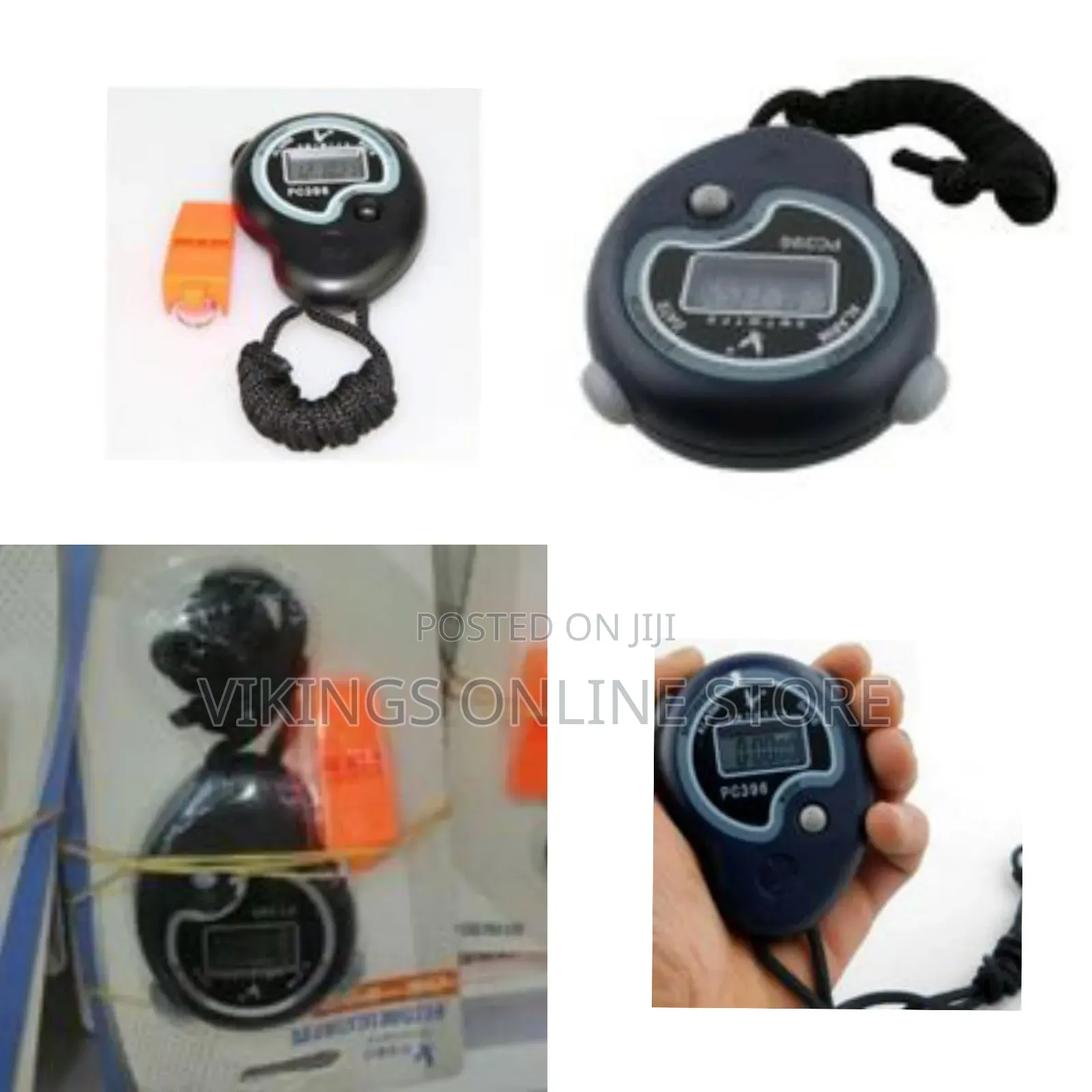 Handheld Electronic Led Lap Split Memory Stopwatch Small Timer