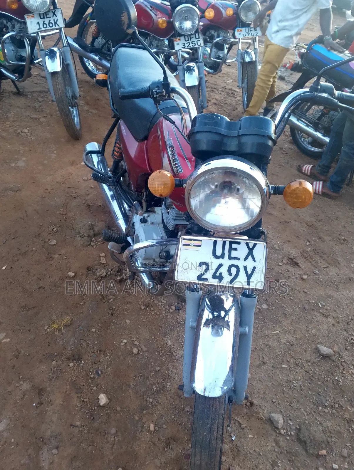 Bajaj Boxer 100 2020 Red