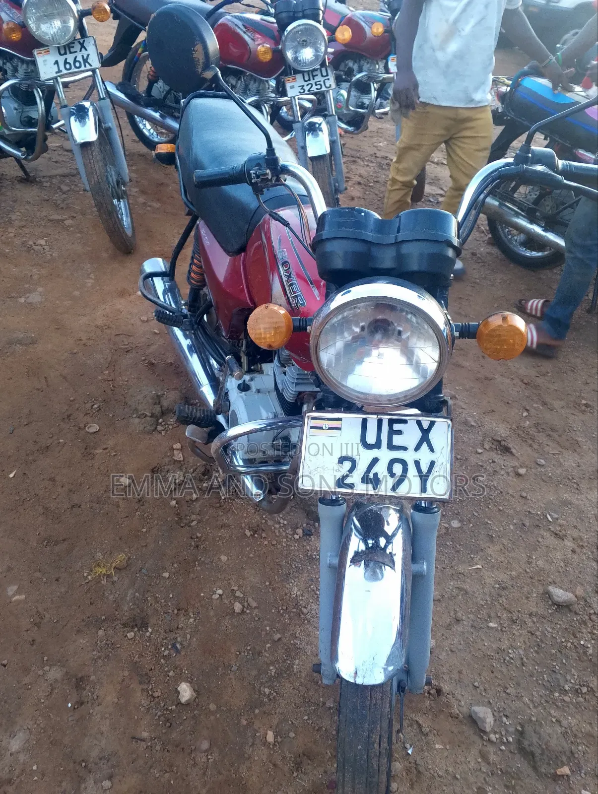Bajaj Boxer 100 2020 Red