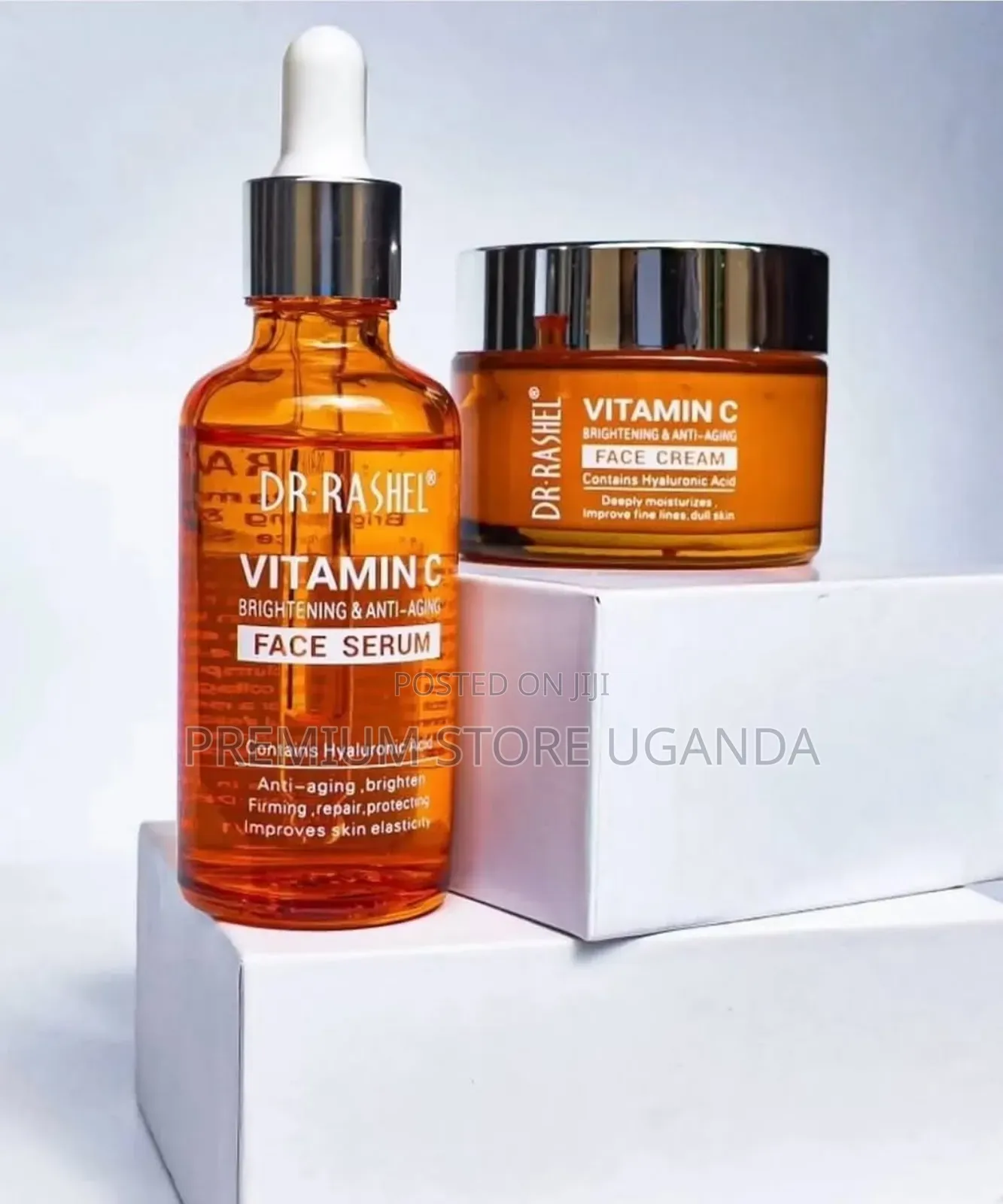 Dr. Rashel Vitamin C Serum + Cream Combo Set | 100% Original | Ugx 