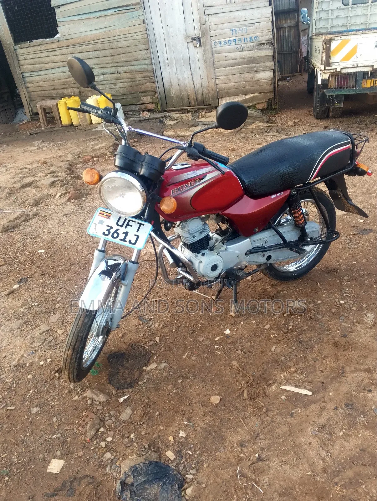 Bajaj Boxer 100 2023 Red