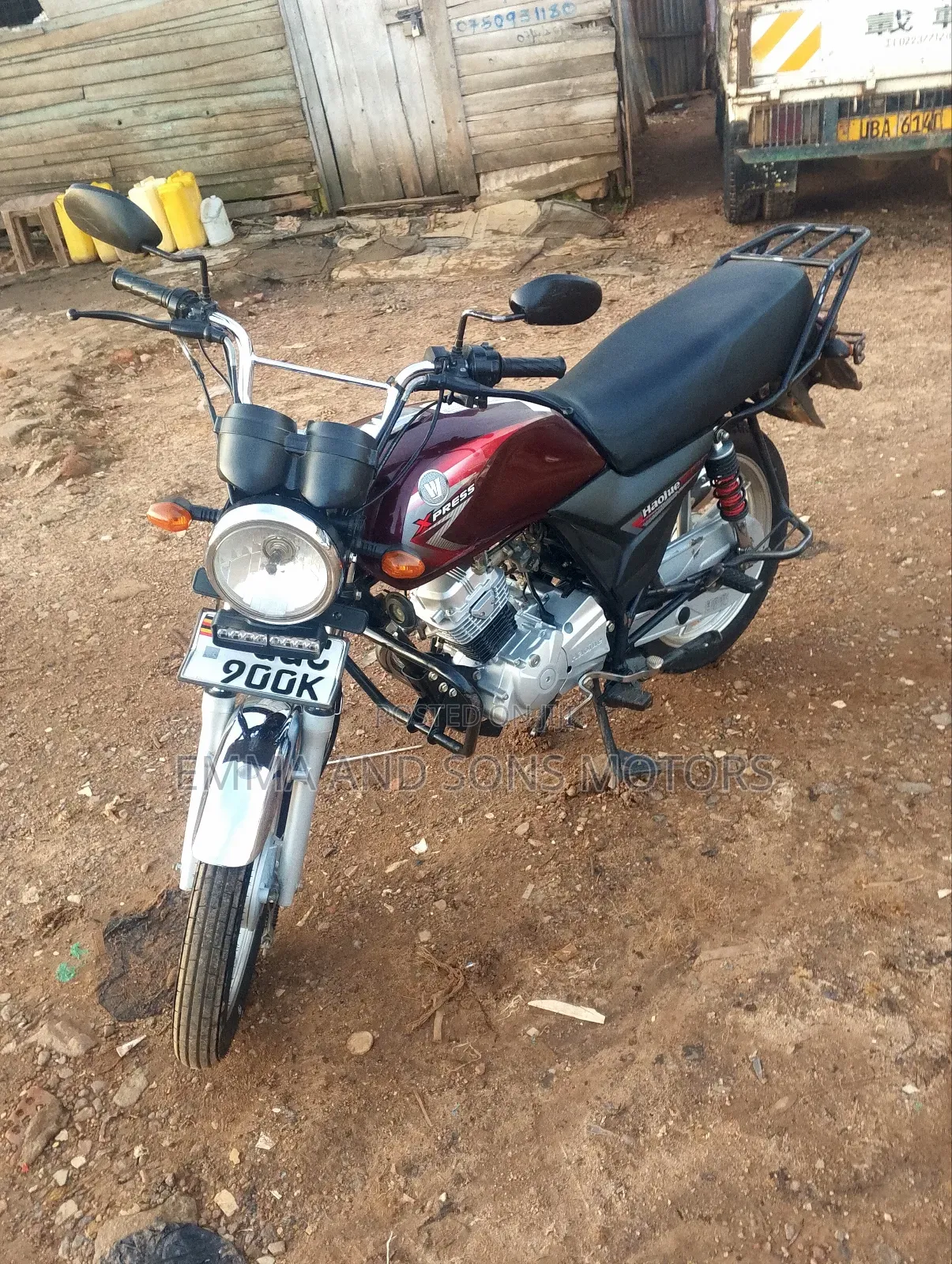 Haojue DK125 2024 Red