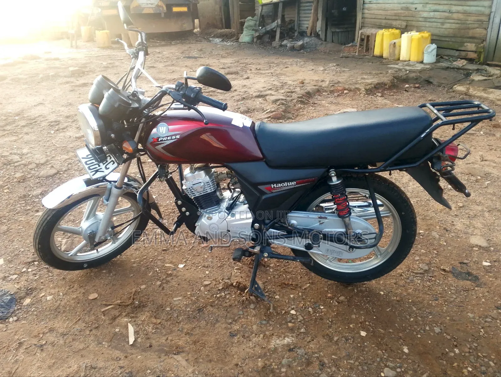 Haojue DK125 2024 Red