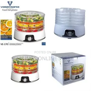 Vogatronix 6 Layer Food Dehydrator Vegetable Fruit Dryer Tray -Clear