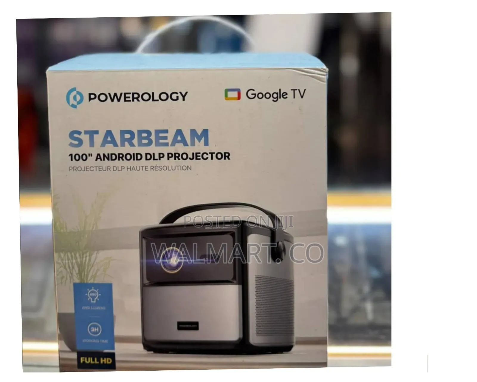 Powerology Star Beam 100 Inch Android DLP Projector