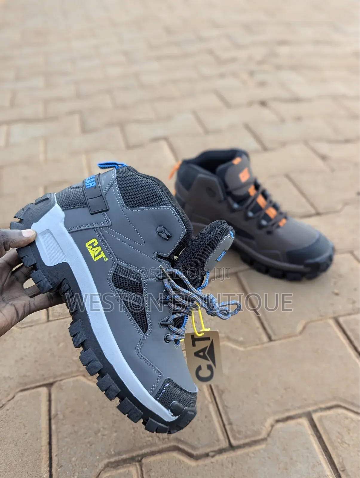 Caterpillar Original Unisex Leather Safety Boots