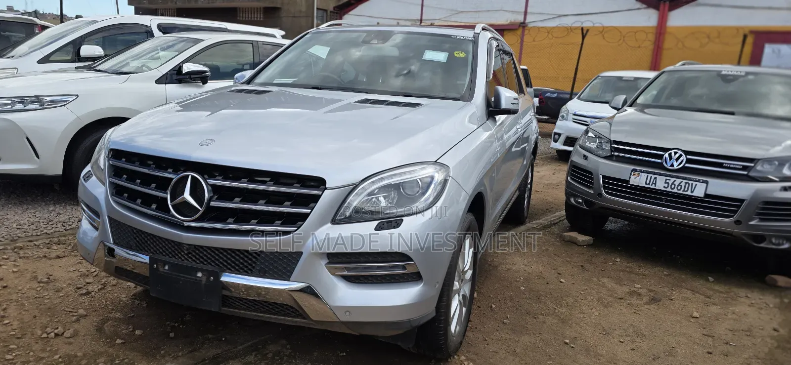 Mercedes-Benz M Class 2012 Silver