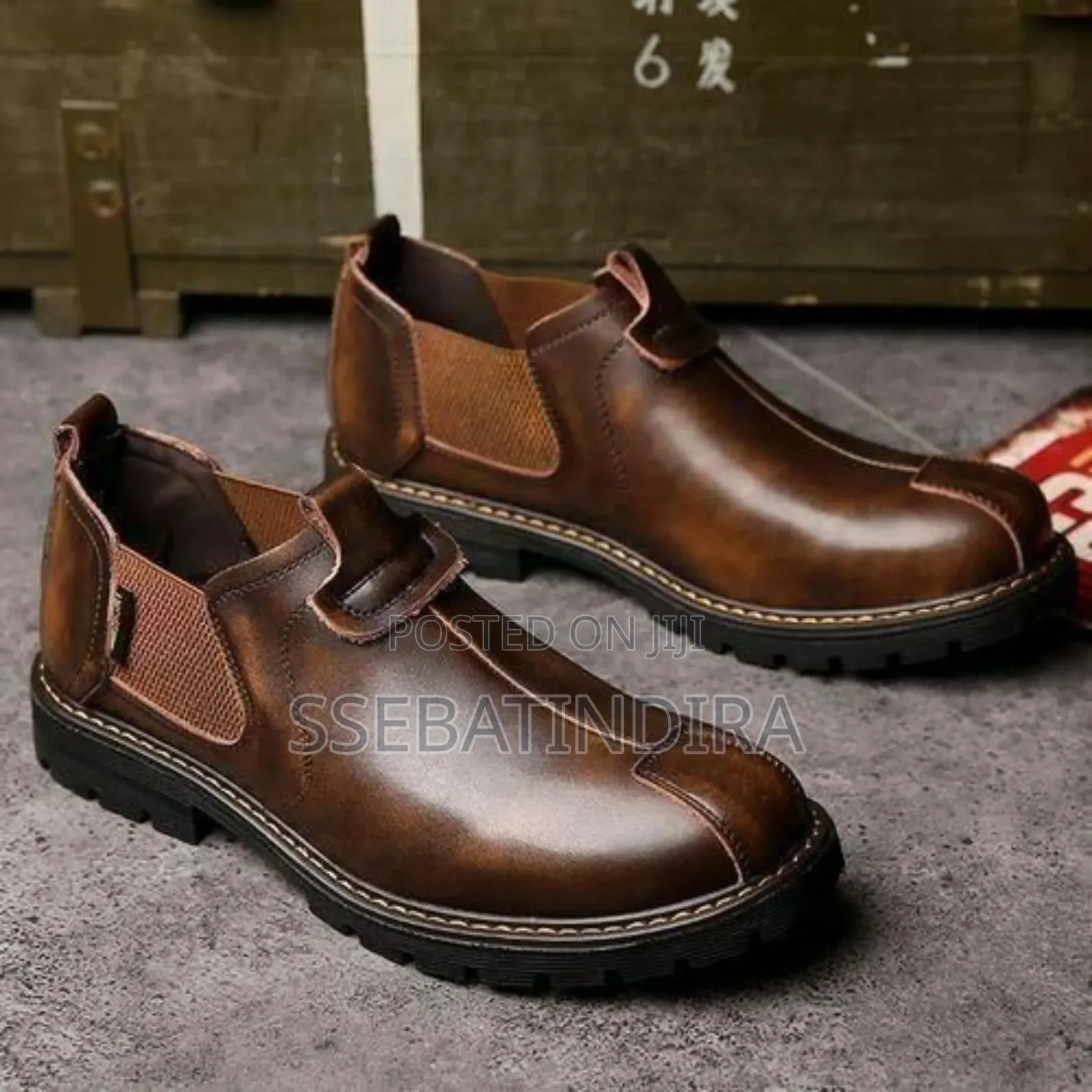 Banagat Men's Oxfords Formal Flat Shoes Loafers Italian Official Brown