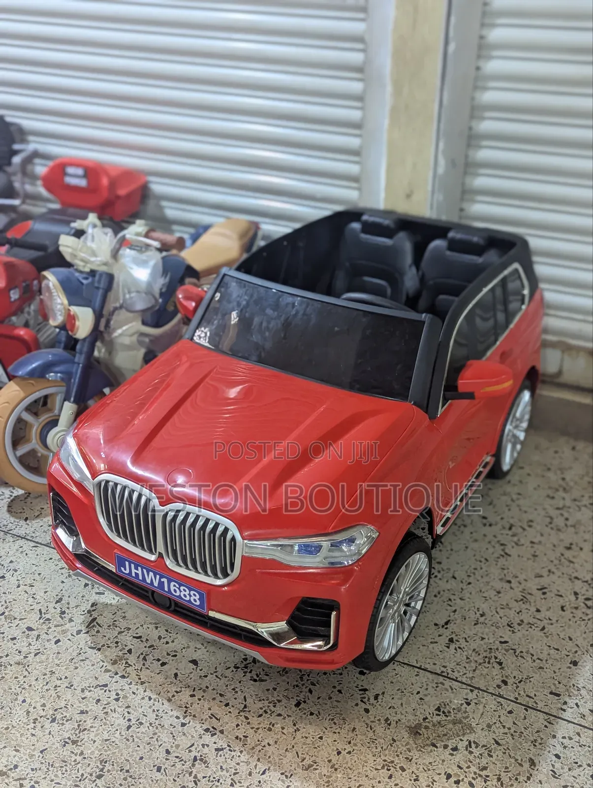 Kids Red BMW Toy Car for 2 to 8 Years