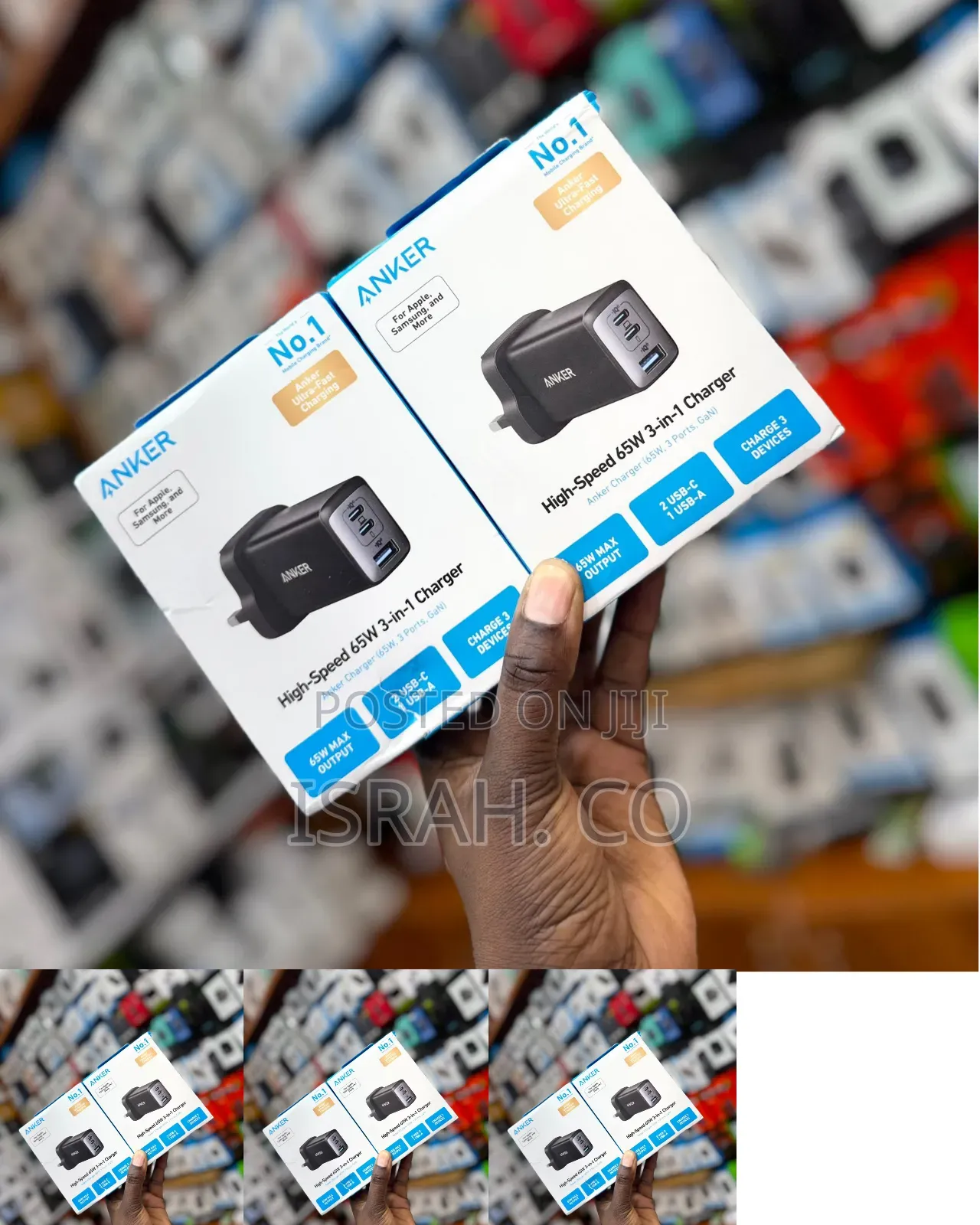 Anker High Speed 65w 3 in 1 Charger