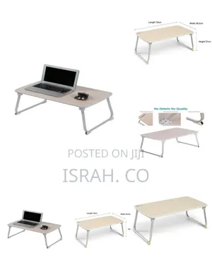 Lasa Folding Laptop Table – Adjustable Desk for Bed, Couch Study.