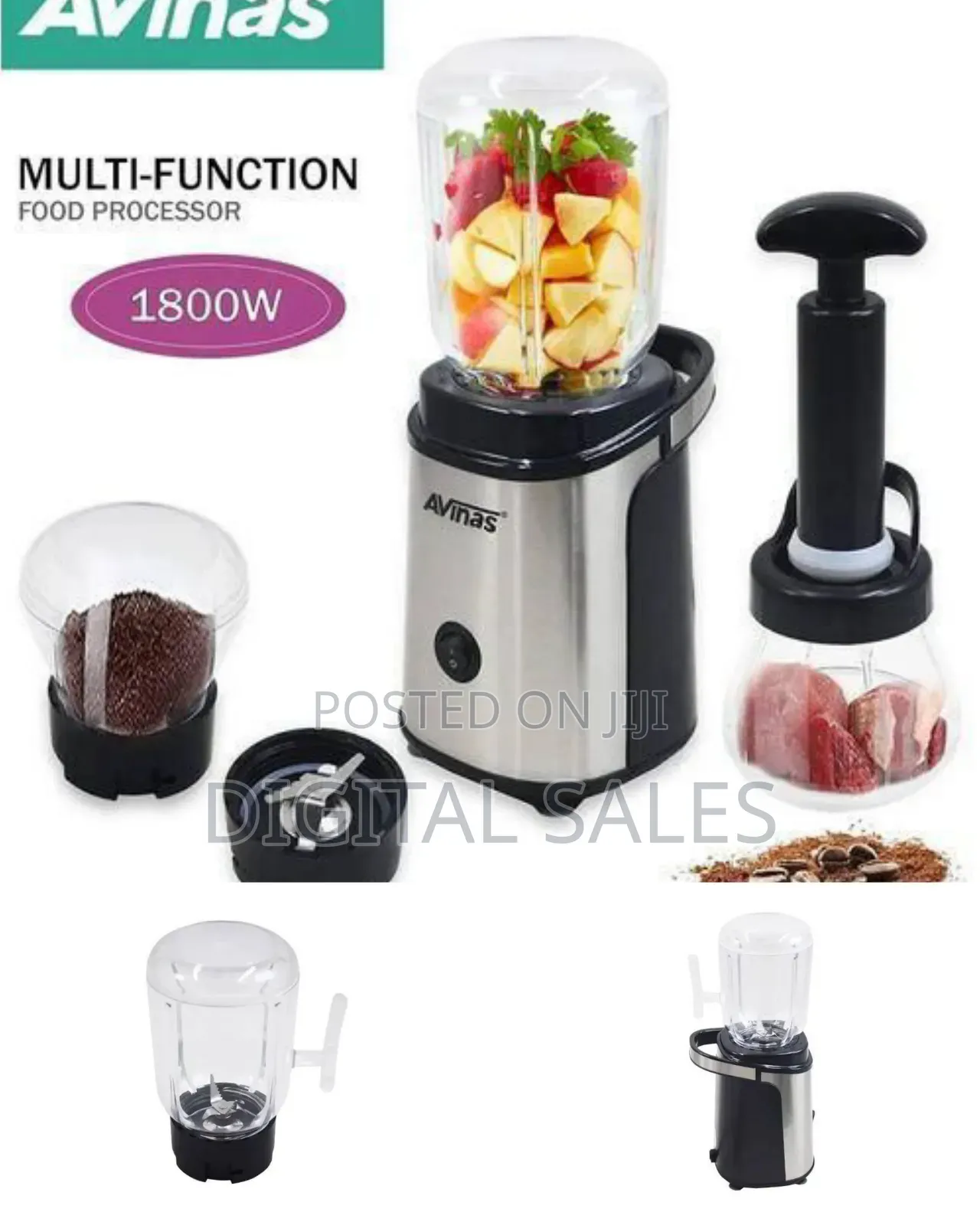 Avinas Multi-Function Food Processor Blender