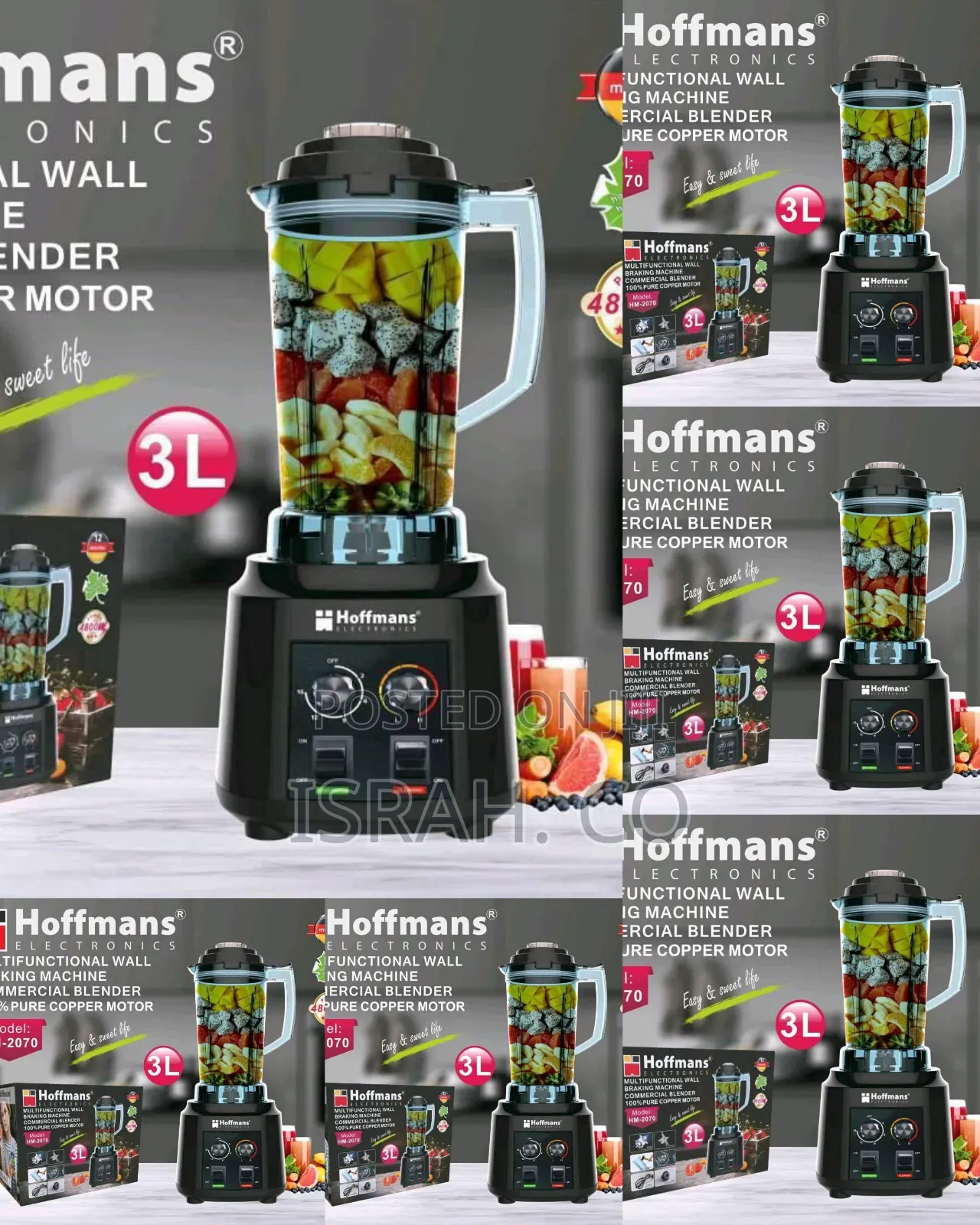 Hoffmans 3l Commercial Blender