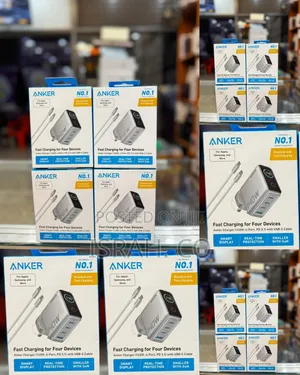 Anker 140w Usb C Charger, Laptop Charger, 4-Port Multi-Device Fast