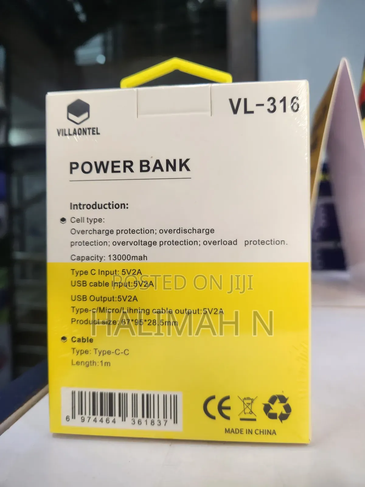 Portable Pocket Powerbank