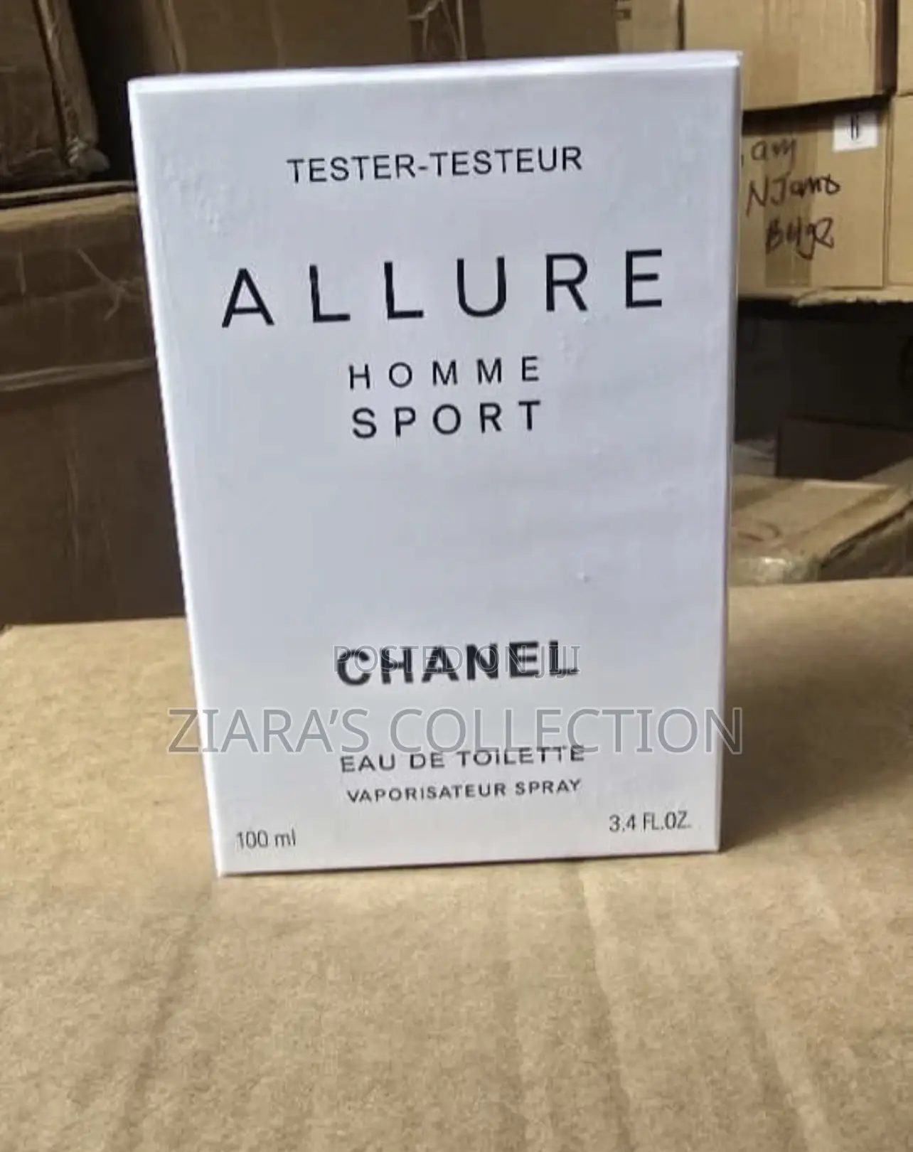 Allure Chanel Homme Sport Eau De Toilette in a Tester Version