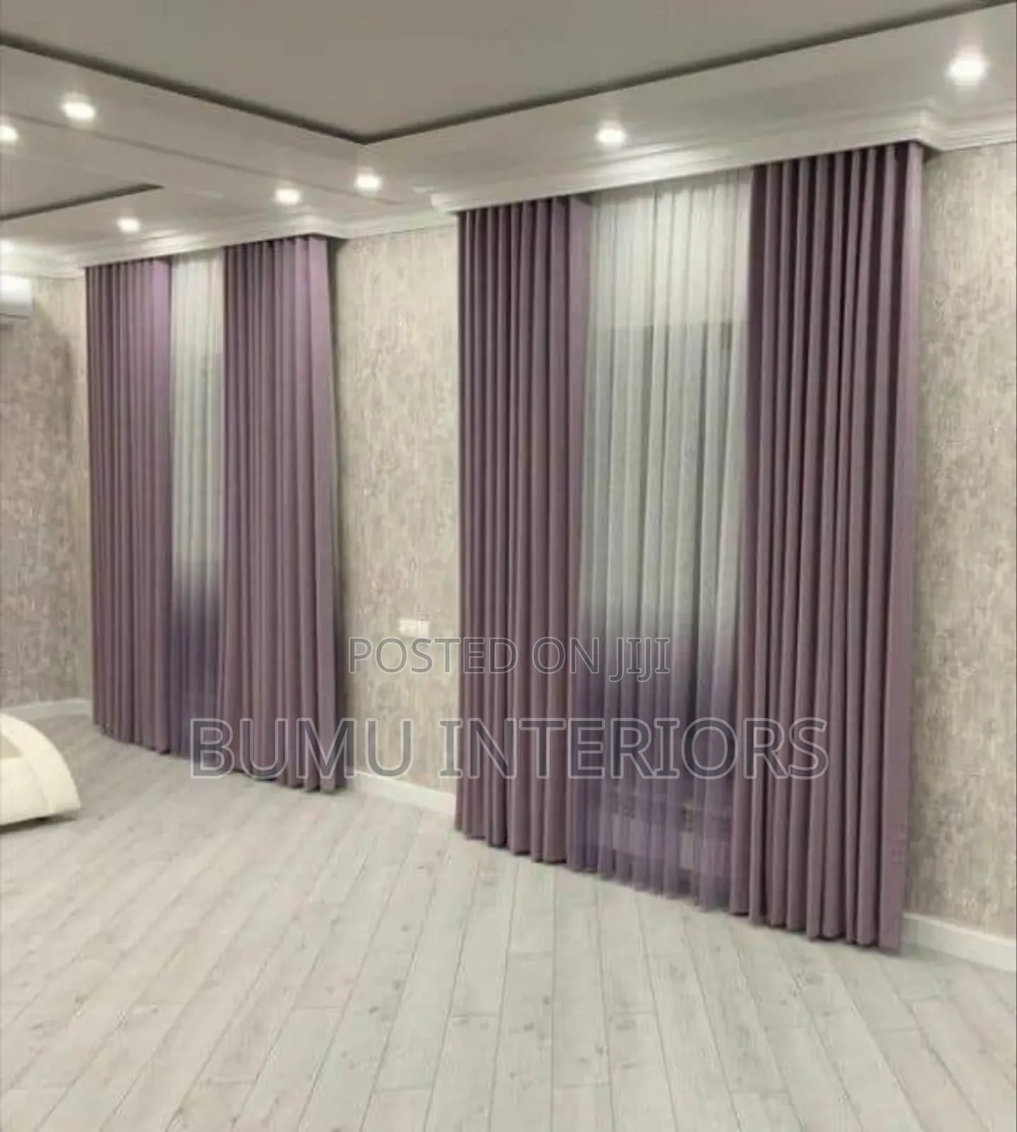 Purple Curtains