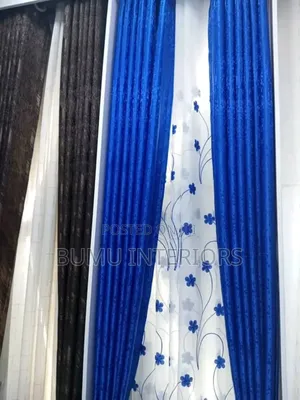 Blue Curtains