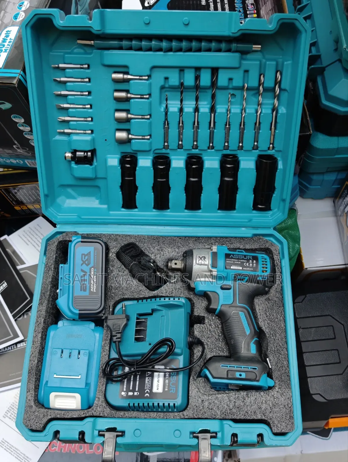 21v Cordless Impact Wrench Set