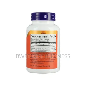 Biotin With Keratin 20000mcg - 120 Capsules