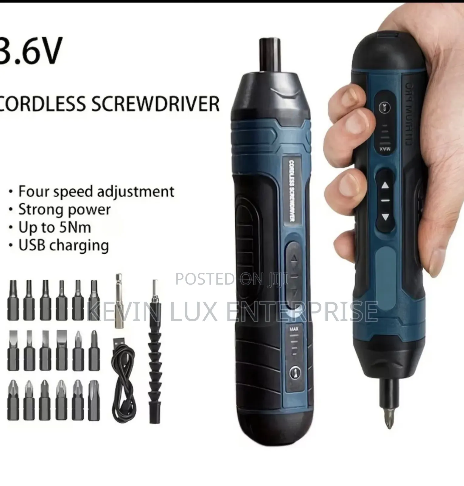 Cordless Electric Screwdriver 17 in 1