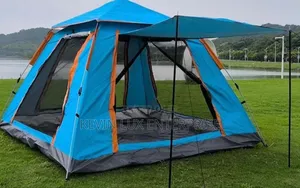 Camping Tent With Shade 6 to 7 People Automatic