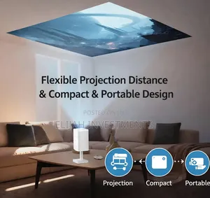Green Lion Galaxy Portable Projector, Projector With Speaker