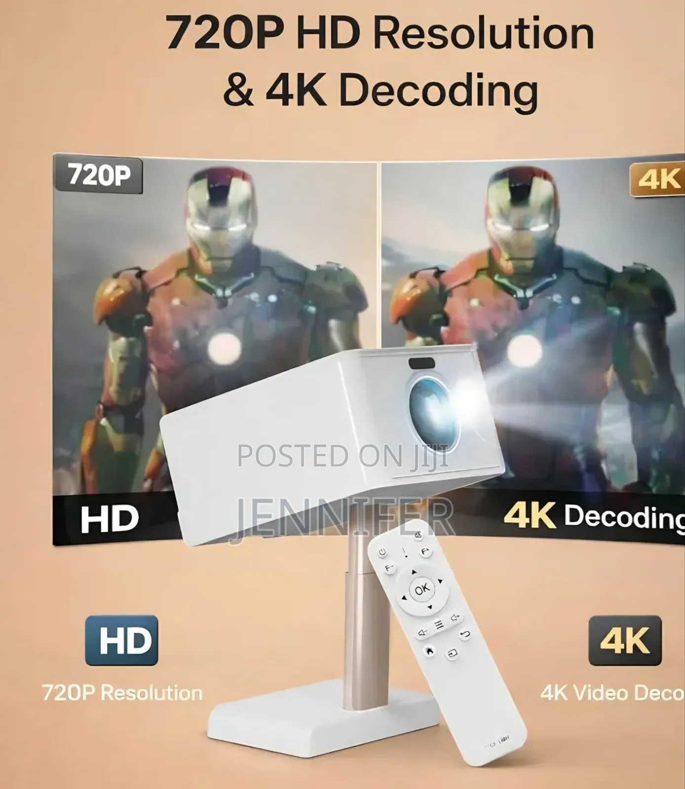 Green Lion Galaxy Portable Projector, Projector With Speaker