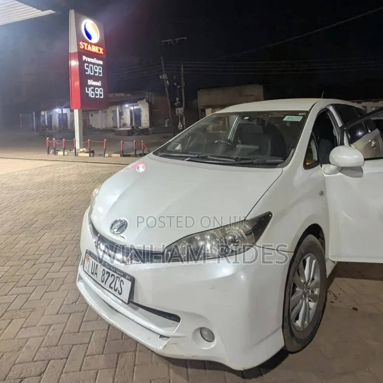 Toyota Wish for Hire/Rent at Self Drive.