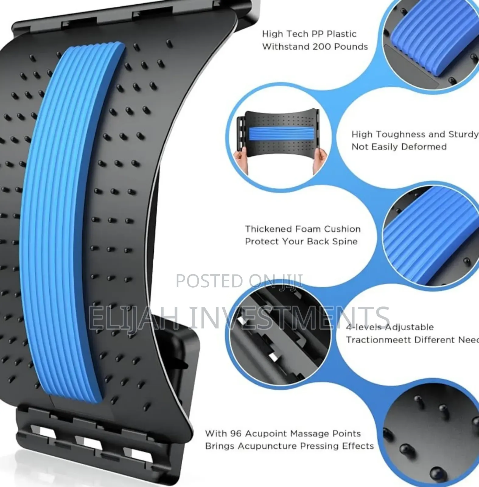 Multi-level Lumbar Support Back Stretcher