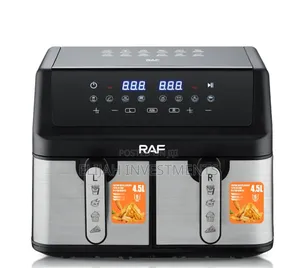 Raf 9l Double Basket Digital Air Fryer (Model R.5382).