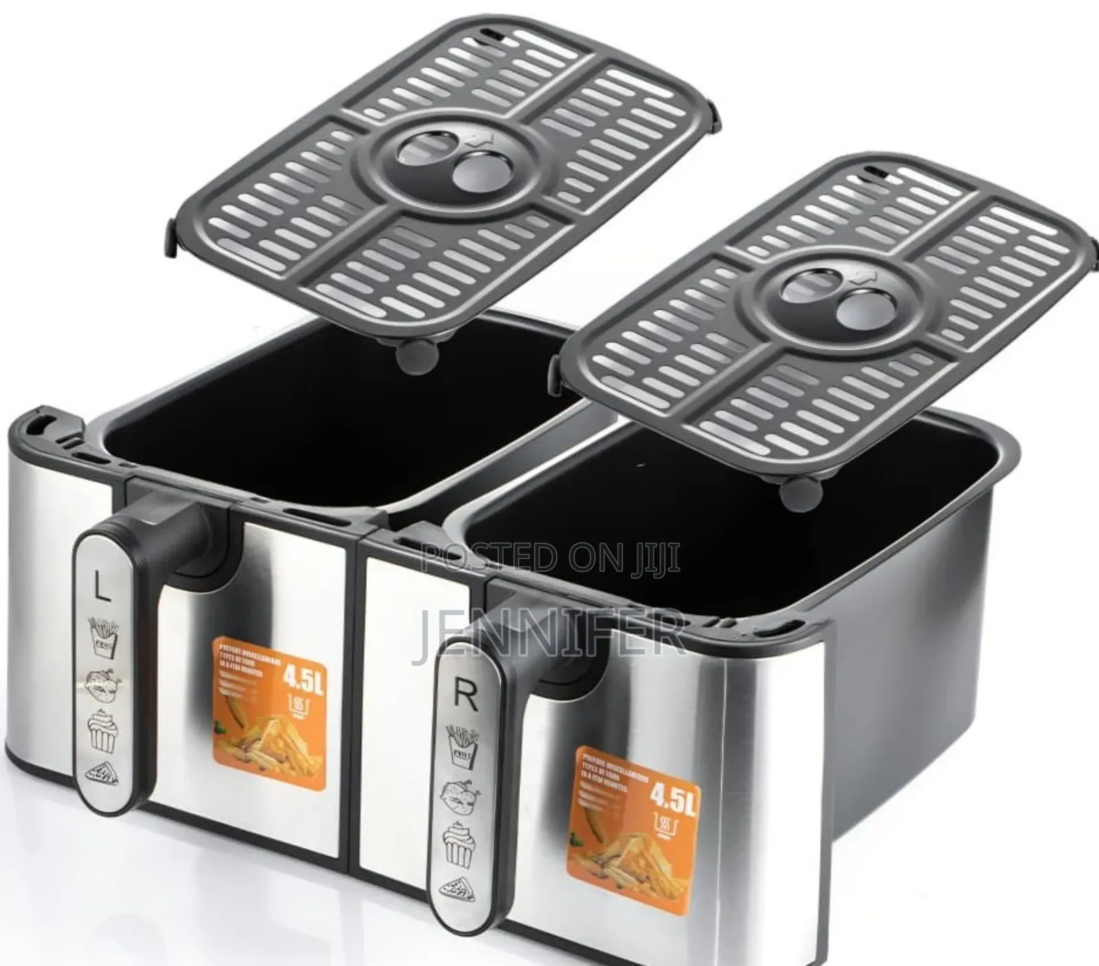 Raf 9l Double Basket Digital Air Fryer (Model R.5382).