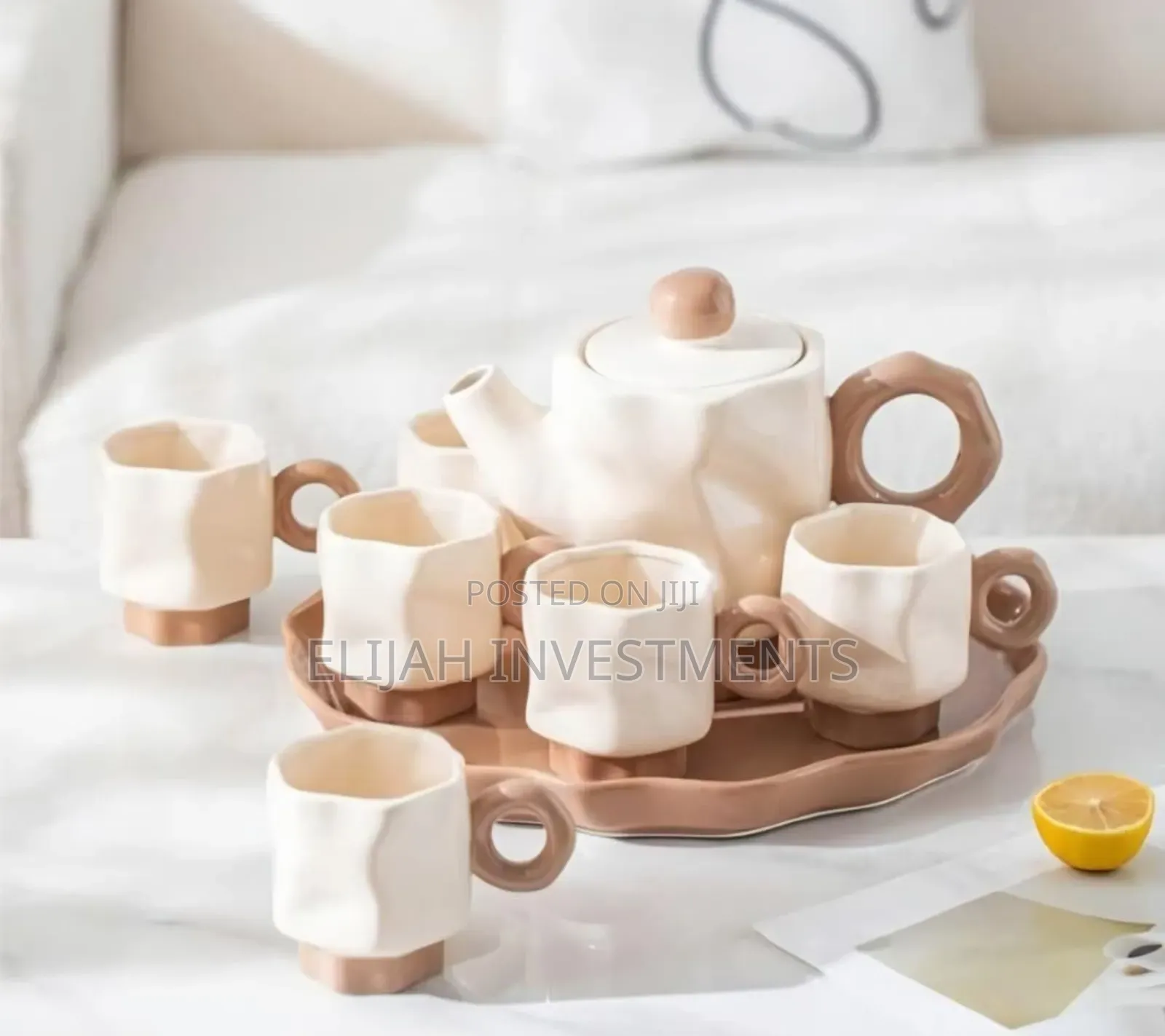 8pcs Modern Tea Coffee Ceramic Set