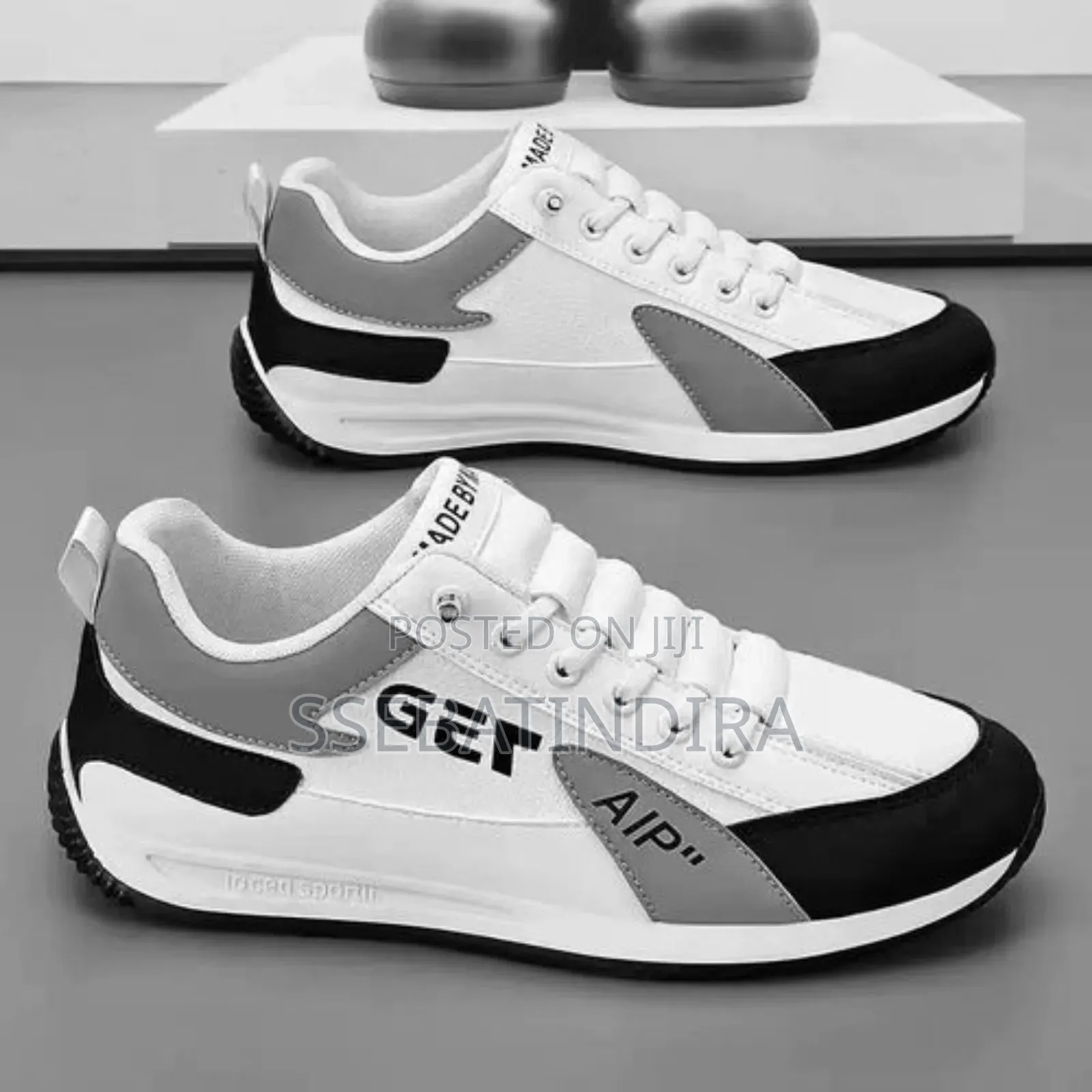Galuin Men's Fashion Sneakers - White