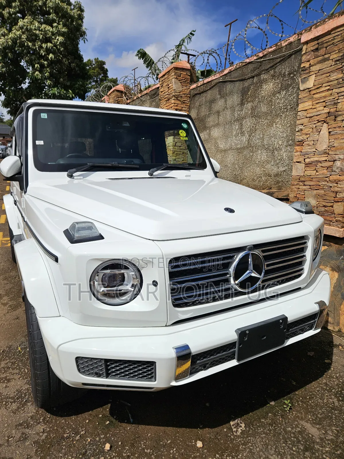 Mercedes-Benz G-Class G 350 d 2020 White