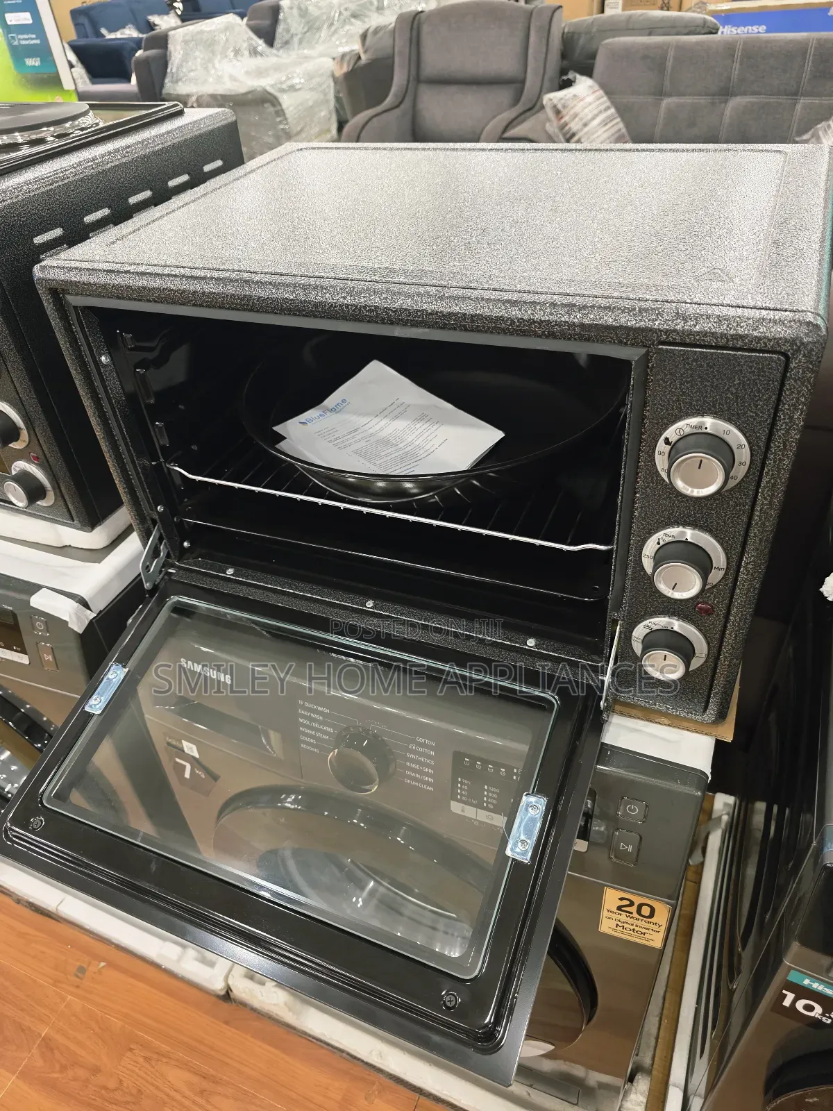 Brand New Blueflame 35ltrs Mini Counter Top Electric Oven at Discount