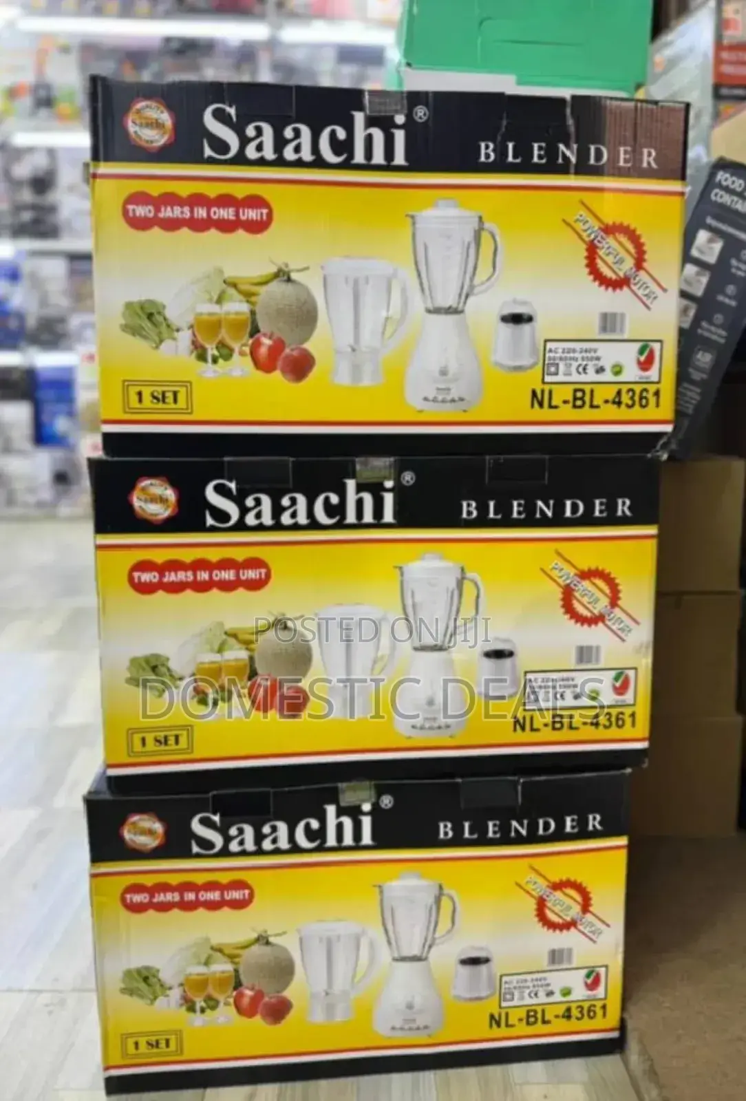 Saachi 3in1 Electric Blender