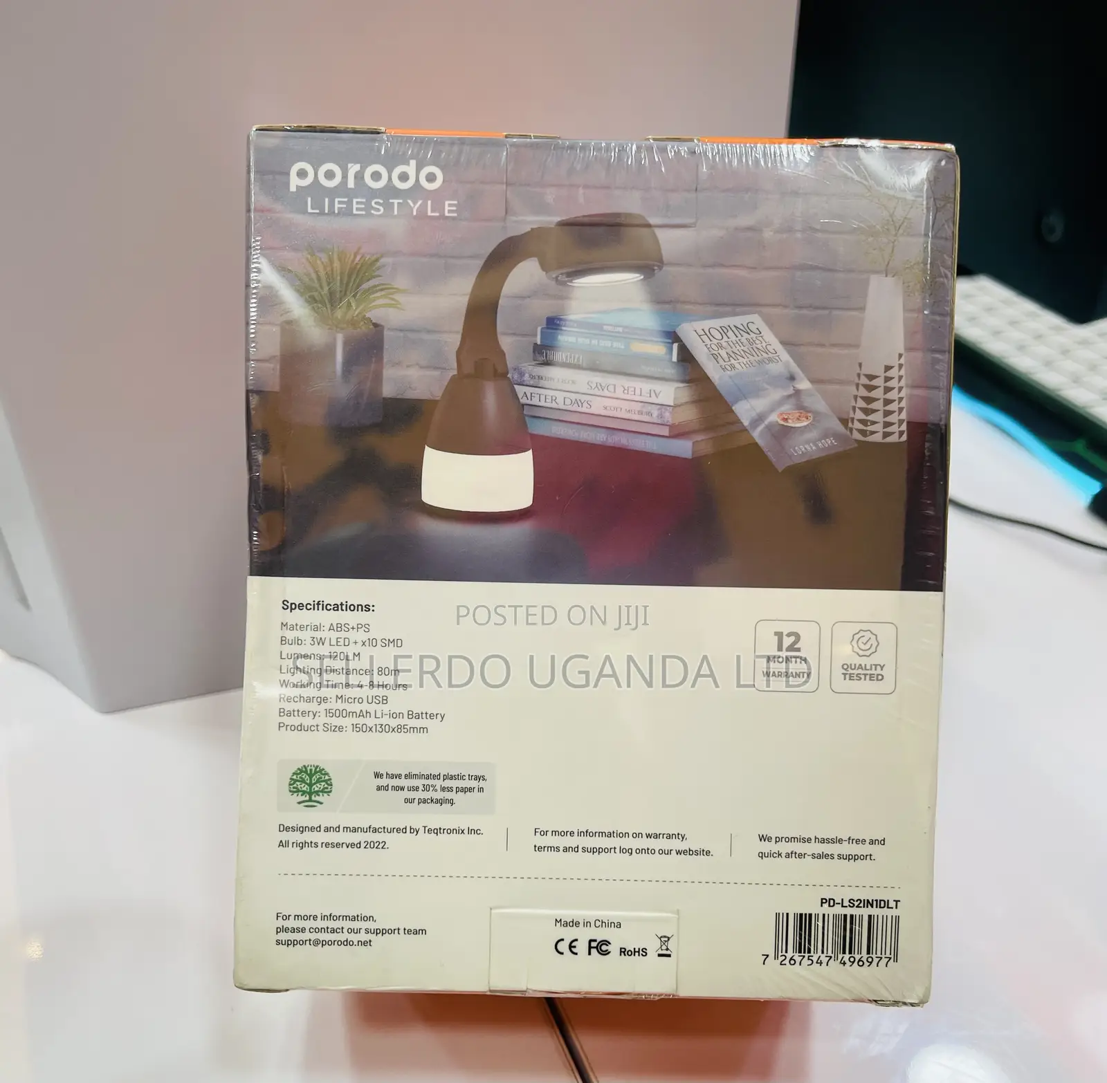 Porodo Lifestyle 2 in 1 Desk Lamp