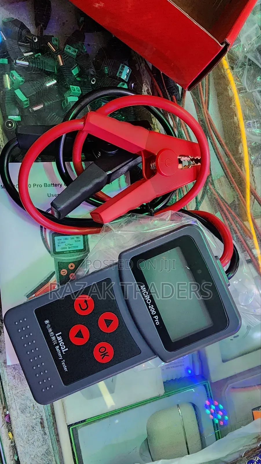 12v 24v Capacity Digital Car Truck Motorcyleauto Battery Tester
