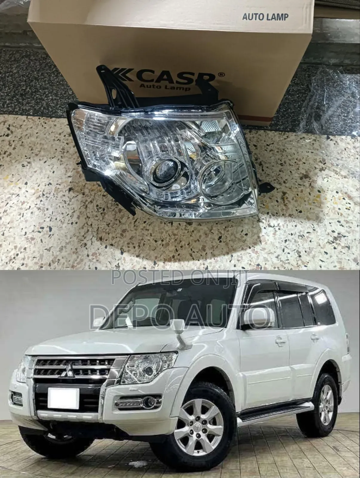 Headlamp Mit Pajero 2008/16 Bitama