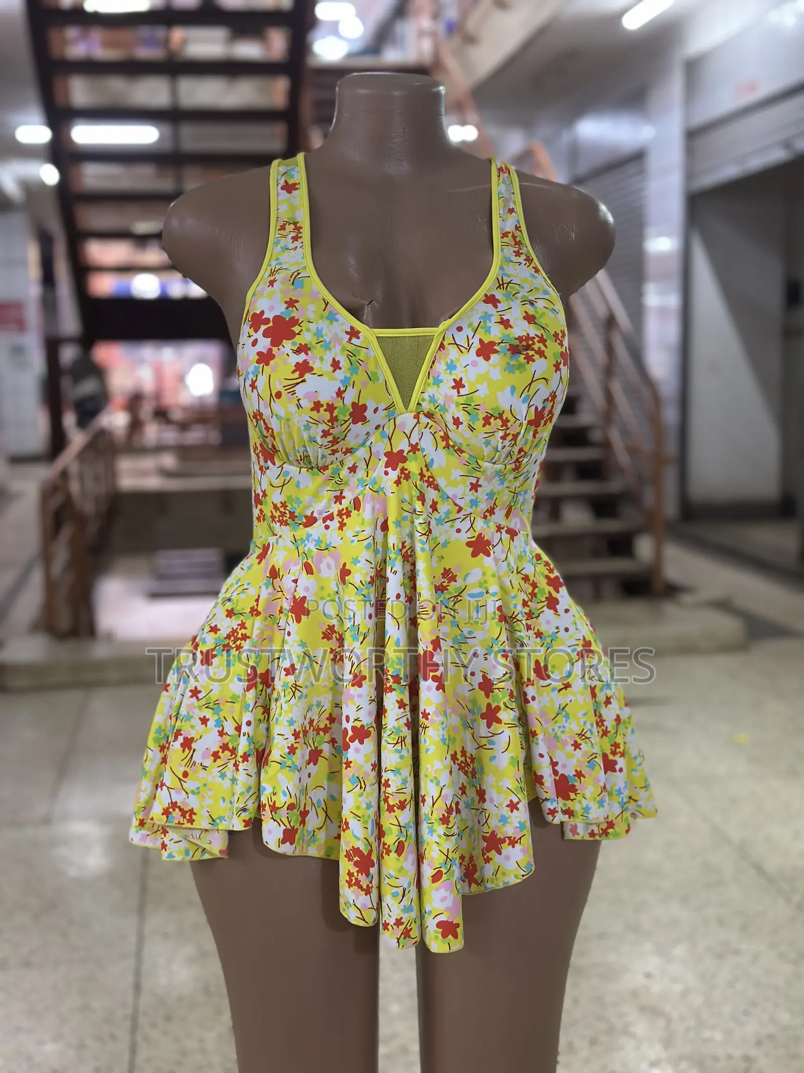 Ladies Swimming Costume X-Shaped