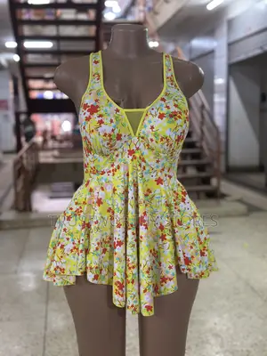 Ladies Swimming Costume X-Shaped