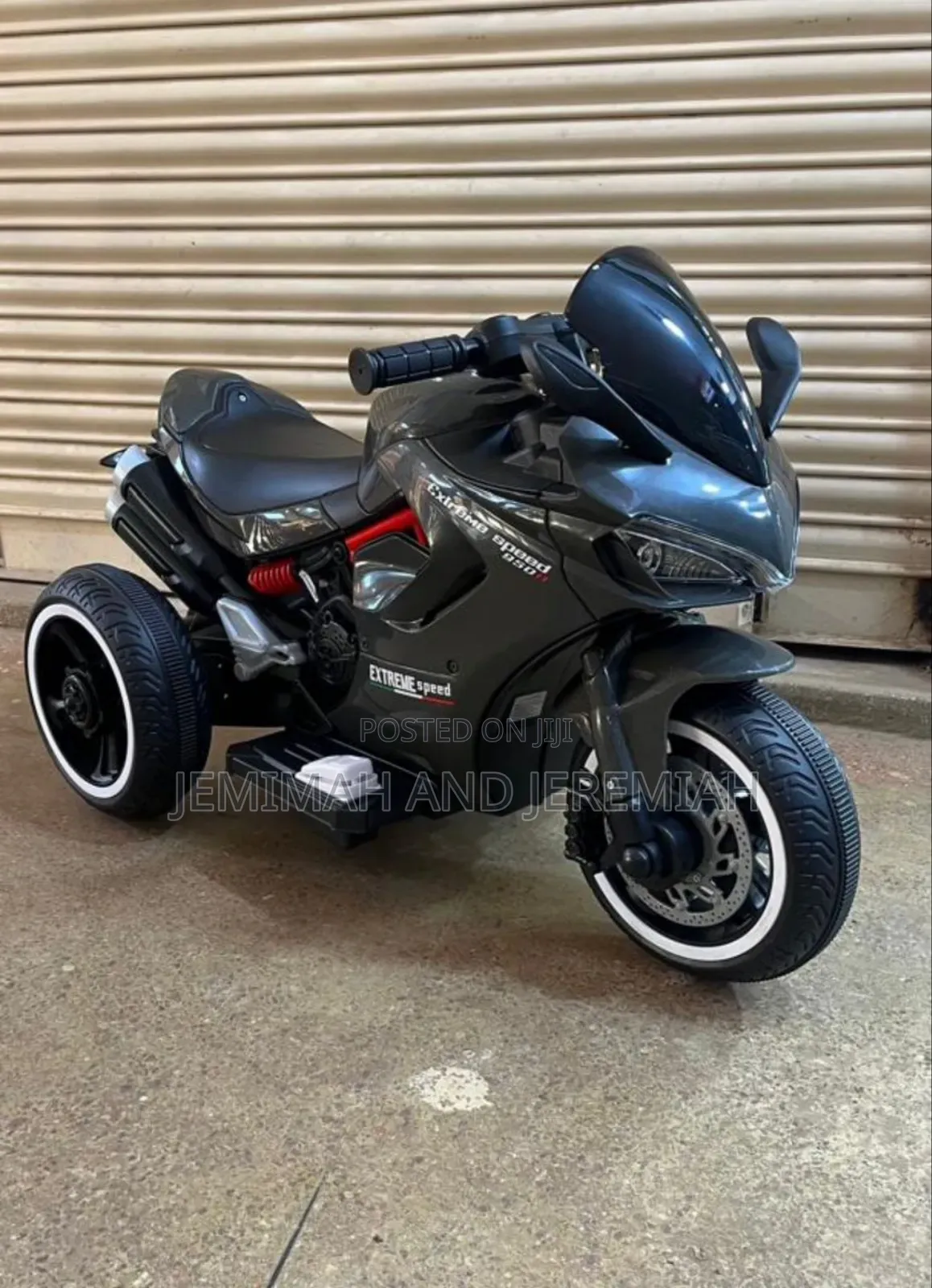Electric Kids Bike With 3 Wheels