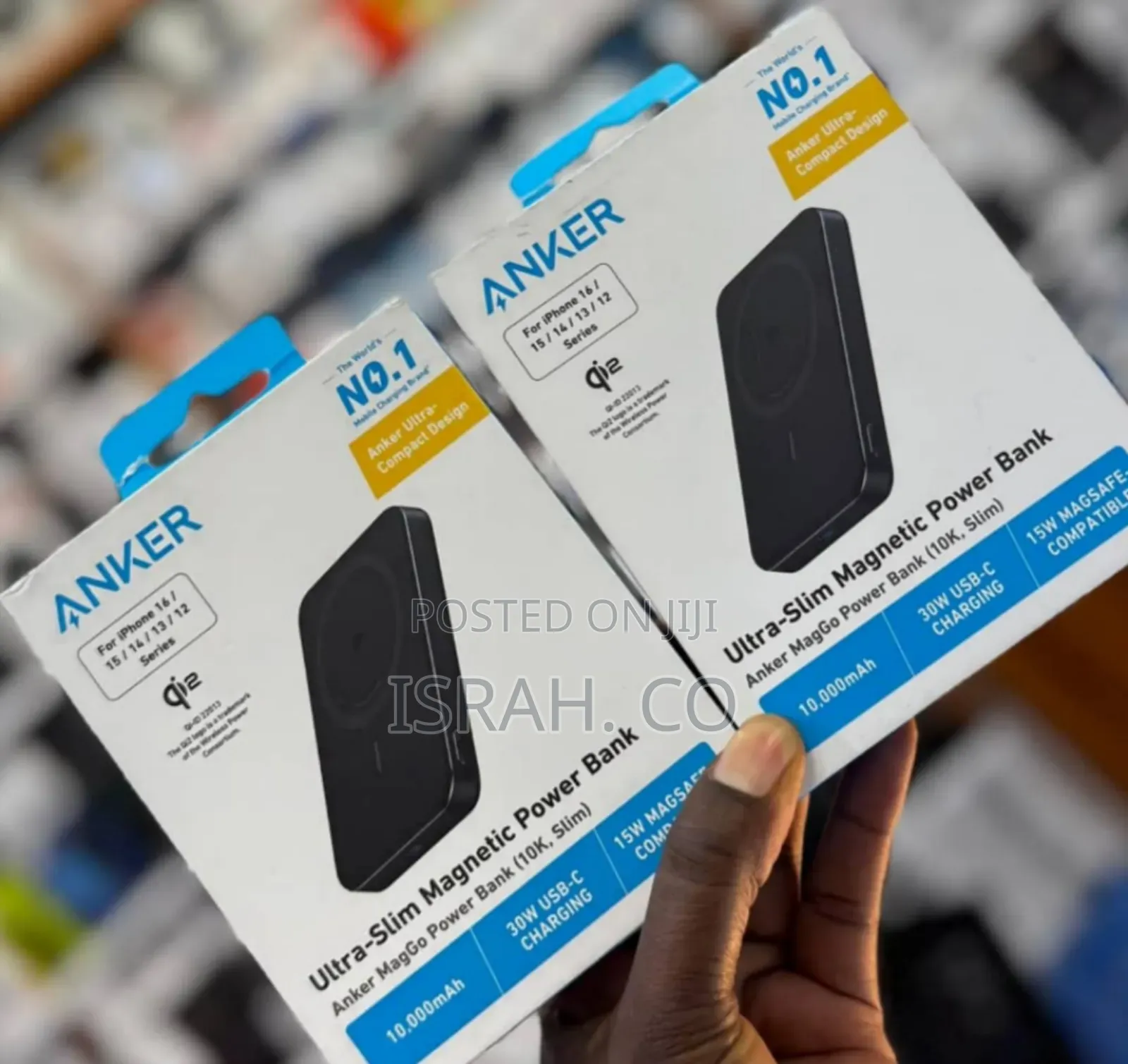 Anker Ultra Slim Magnetic Power Bank 30w 