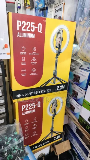 10 Inch Ring Light With Tripod Stand Phone Holder, Selfie Ringlight