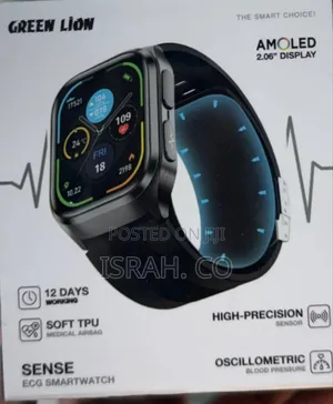 Green Lion Sense Ecg (High Precision Sensor, Oscillametric Blood