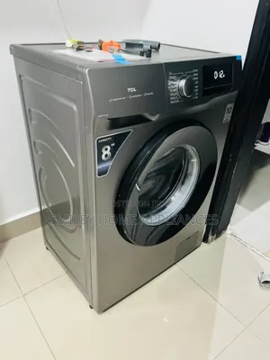 8kgs TCL Frontloader Fully Automated Washing Machine at 3years Warranty
